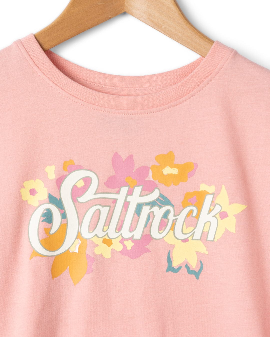 Trader Daze Kids Oversized Short Sleeve T-Shirt in Pink