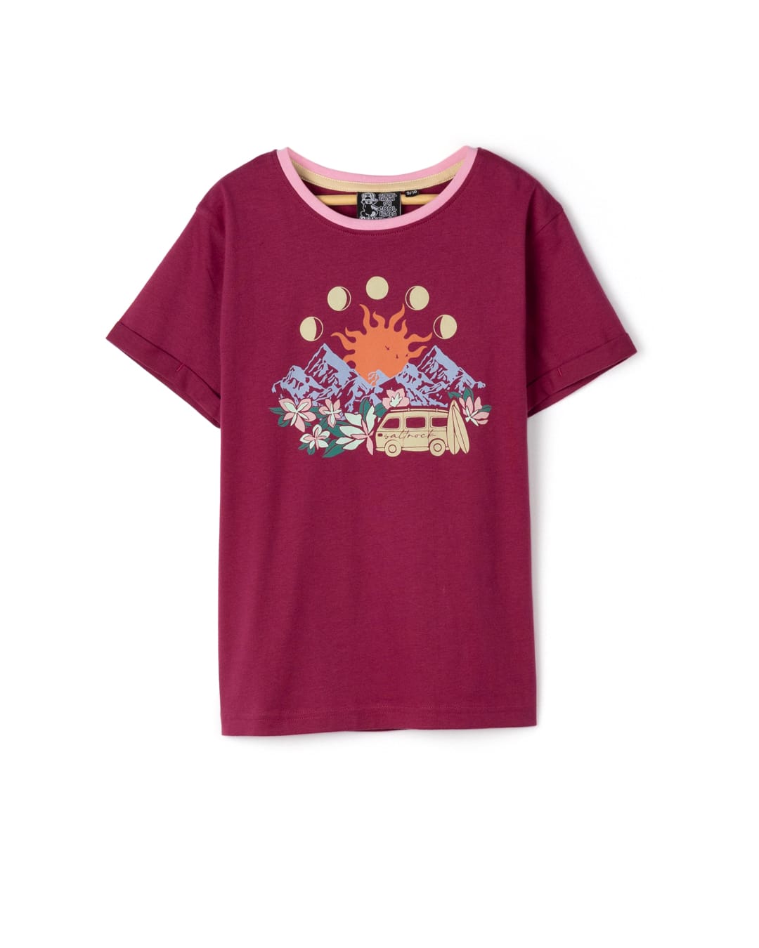 Rise And Shine Kids T-Shirt in Purple