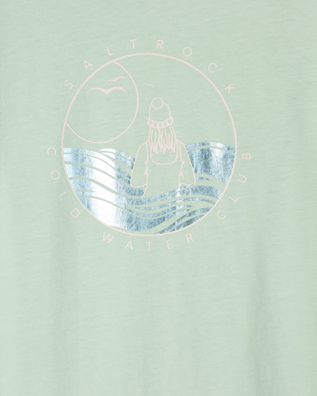 Coldwater Club Foil  - S/S Tee - LIGHT GREEN
