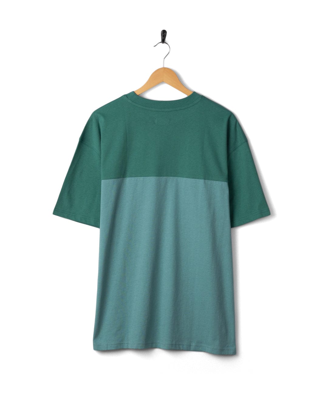 Heritage Logo Mens Short Sleeve T-Shirt in Teal