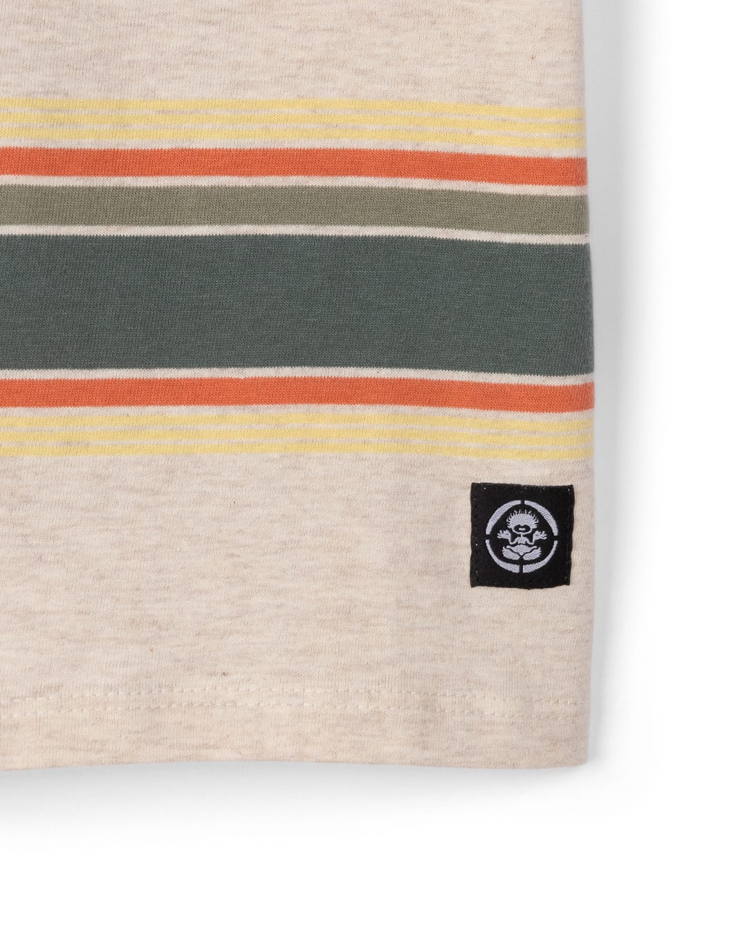 Race Kids Oversized T-Shirt in Green/White