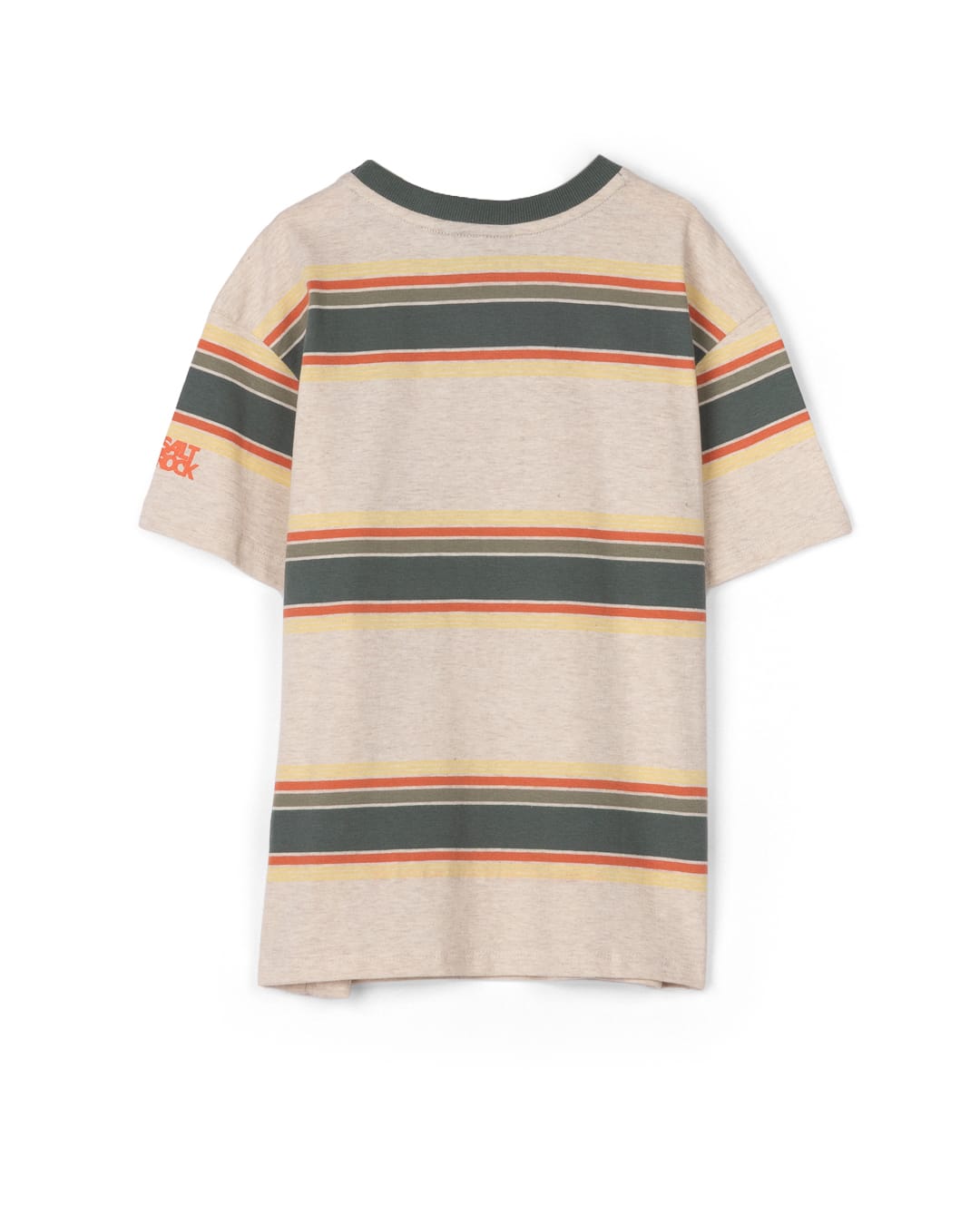 Race Kids Oversized T-Shirt in Green/White