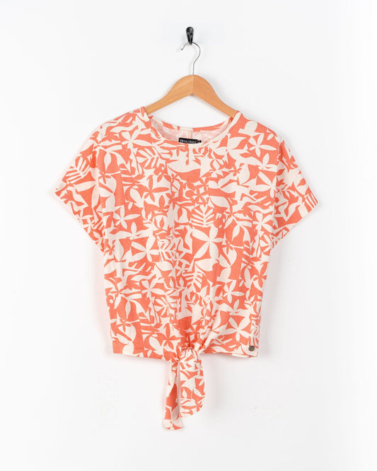 Balance  - Womens Short Sleeve T-Shirt  - Coral