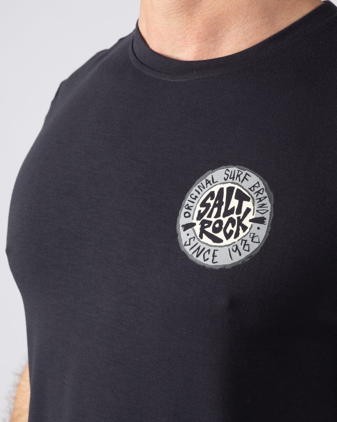 Original SR Hybrid - Mens Short Sleeve T-Shirt - Black