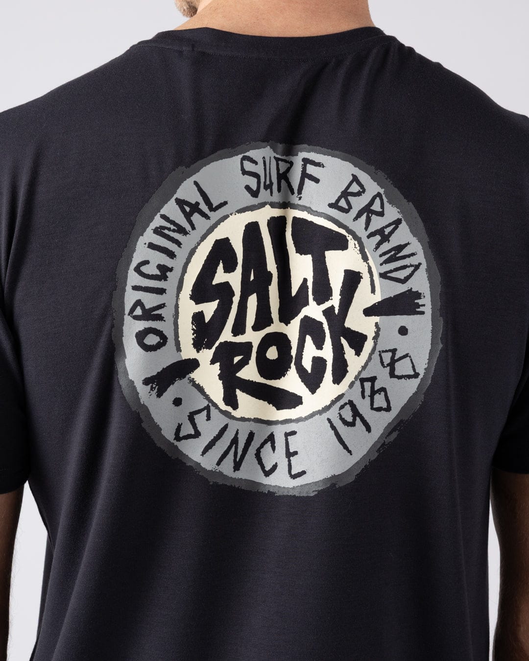 Original SR Hybrid - Mens Short Sleeve T-Shirt - Black