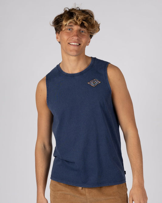 Offshore - Mens Vest - Blue