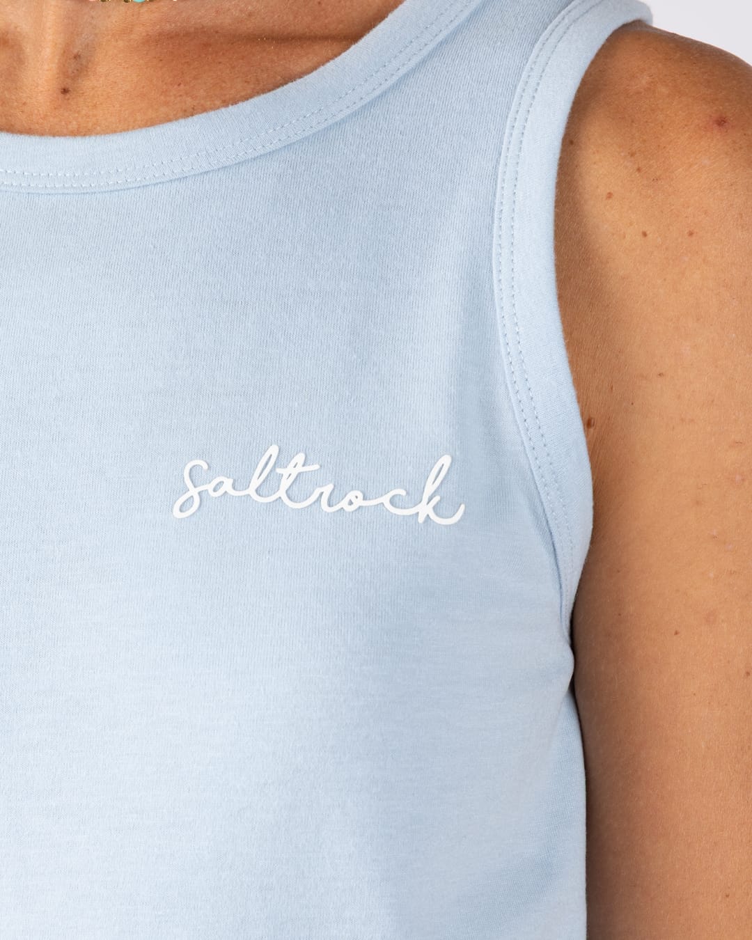 Essential Womens Vest in Light Blue