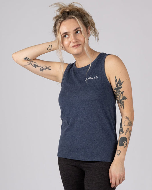 Essential Womens Vest in Blue