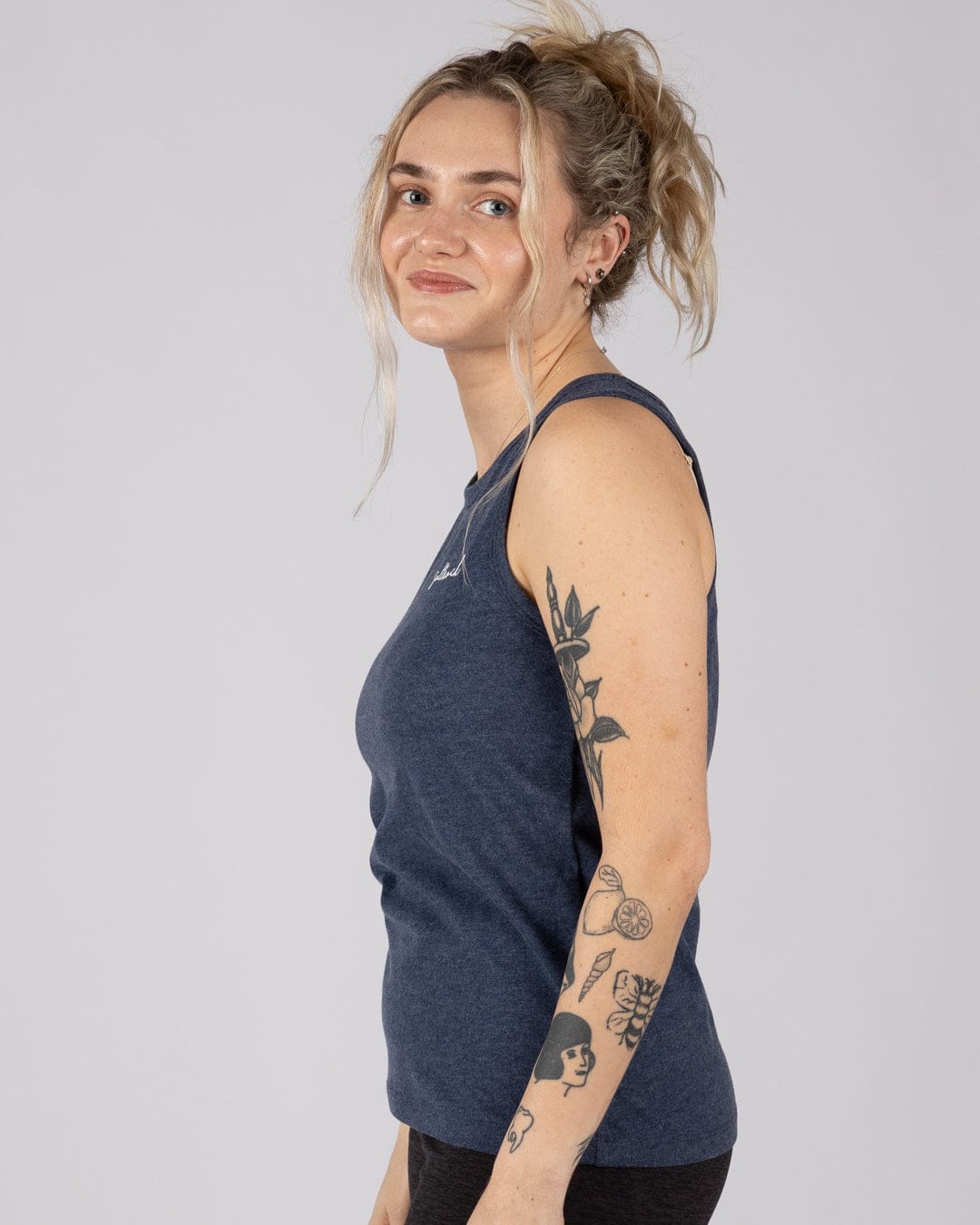 Essential Womens Vest in Blue