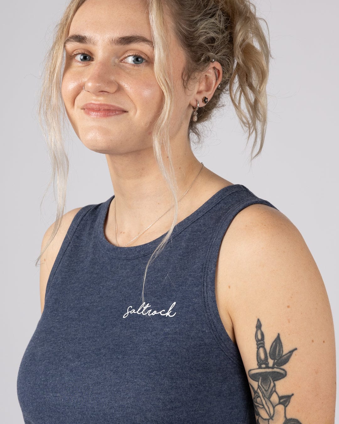 Essential Womens Vest in Blue