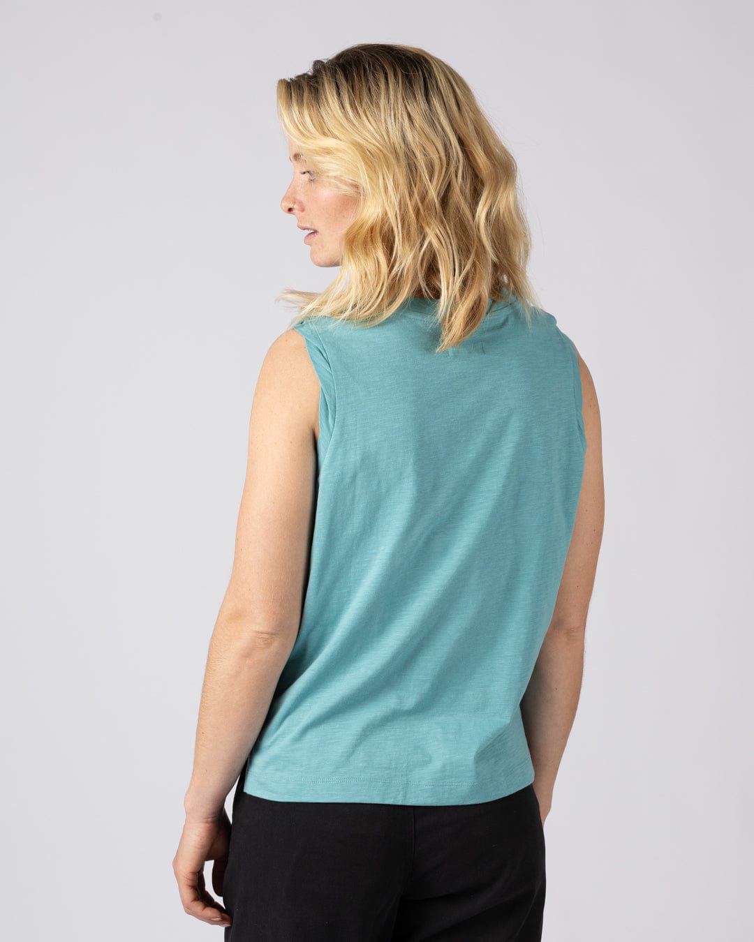 Make Magic - Womens Oversized Vest - Blue