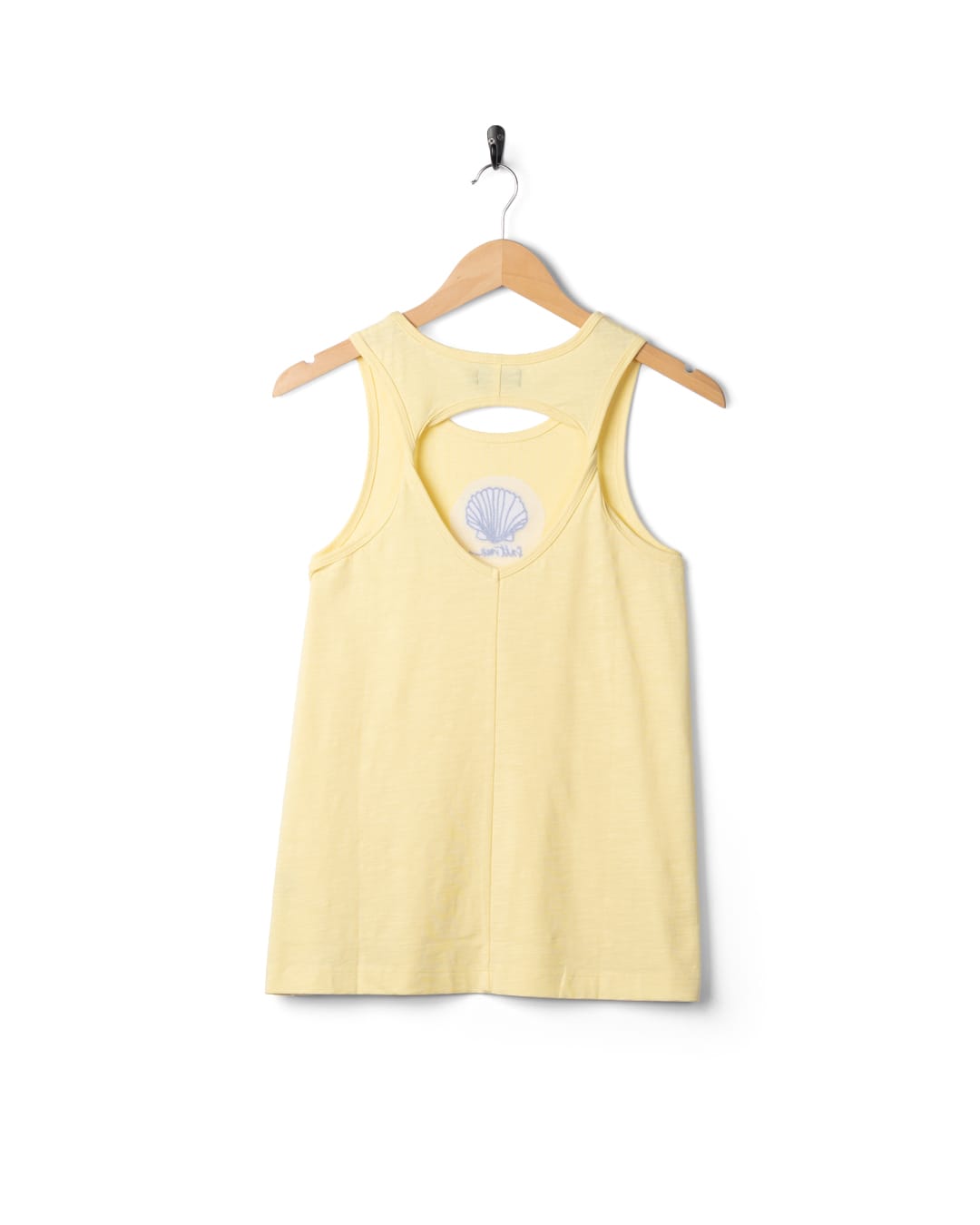 Calico Women Vest in Light Yellow