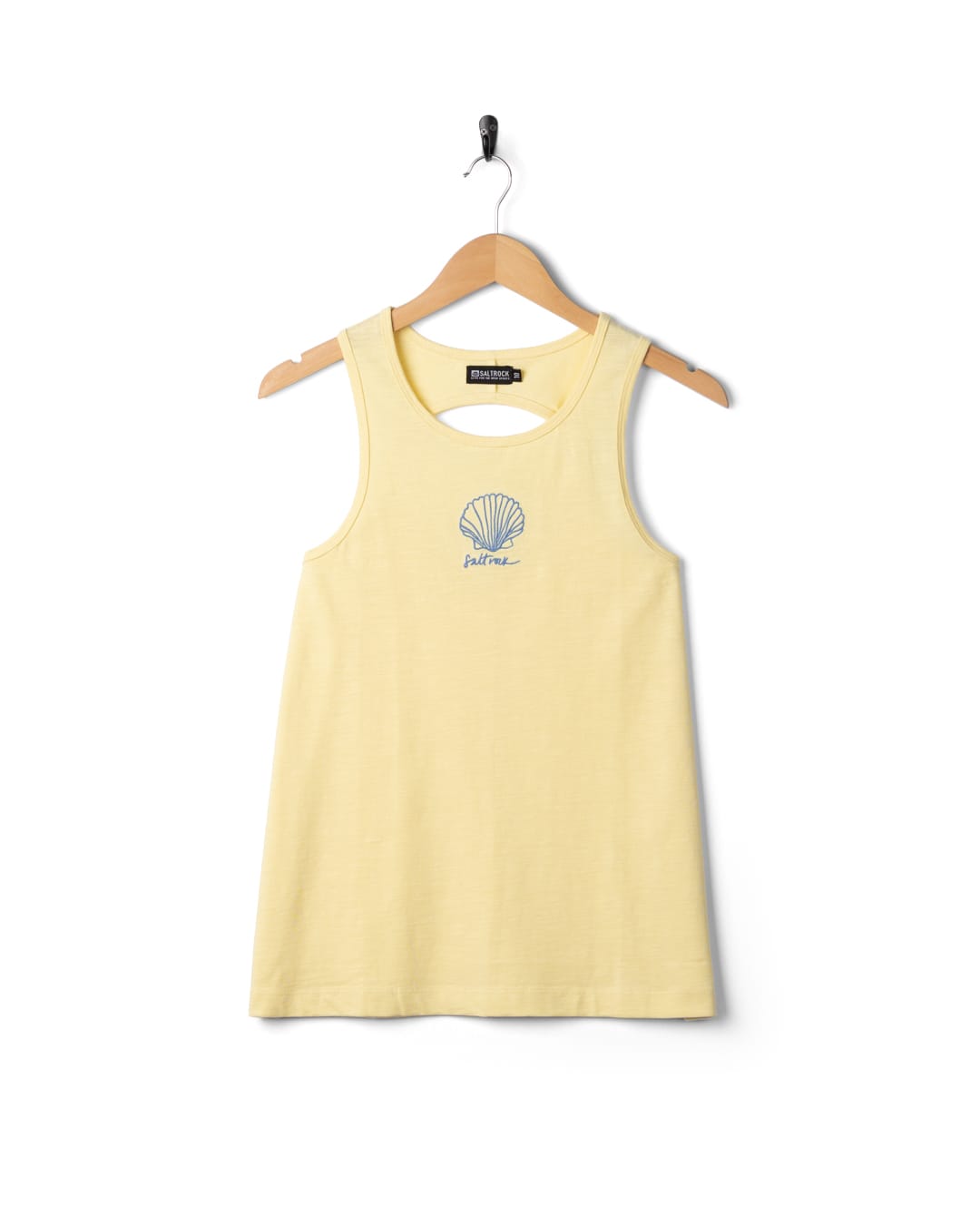 Calico Women Vest in Light Yellow