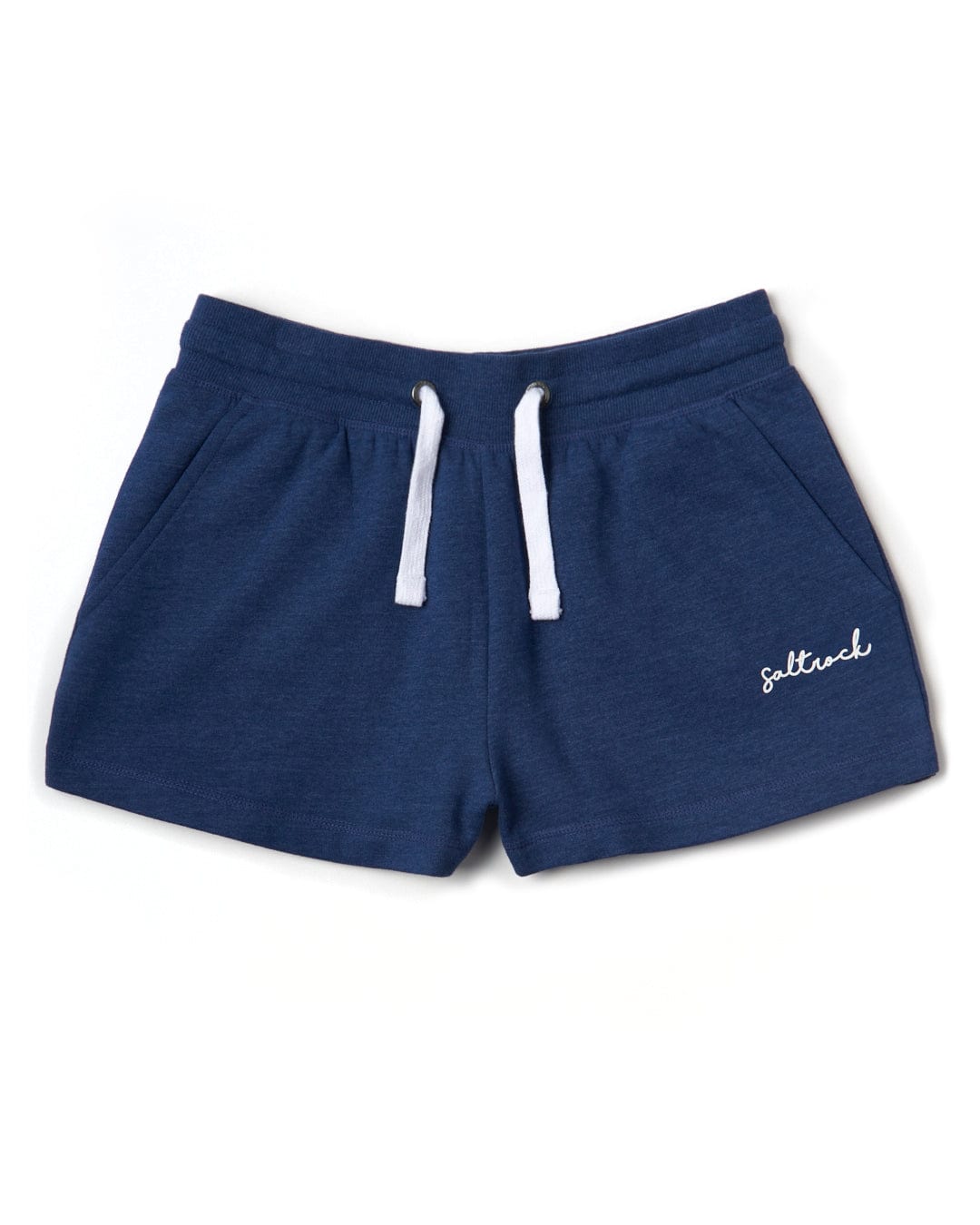 Blue sweat shorts womens clearance