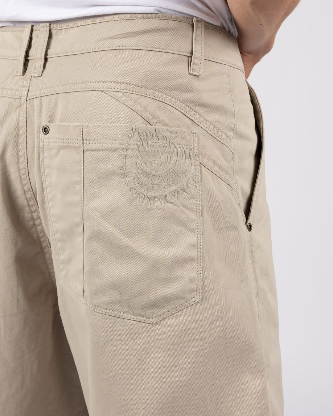 Stefan Mens Long Short in Beige
