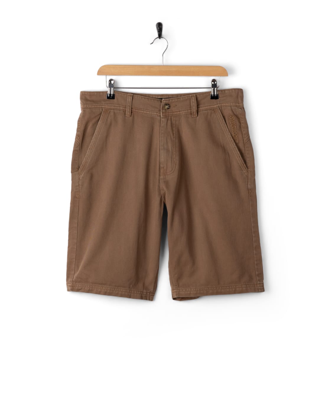 Conan Mens Chino Short in Brown