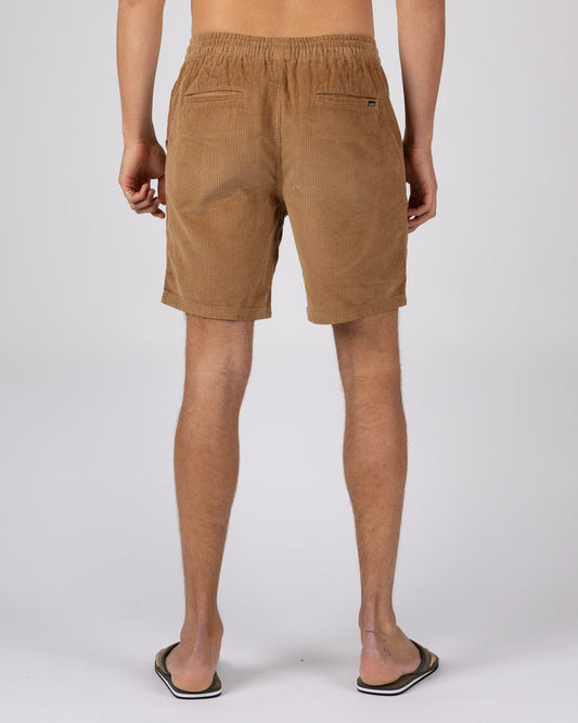 Meddon - Mens Corduroy Shorts - Brown