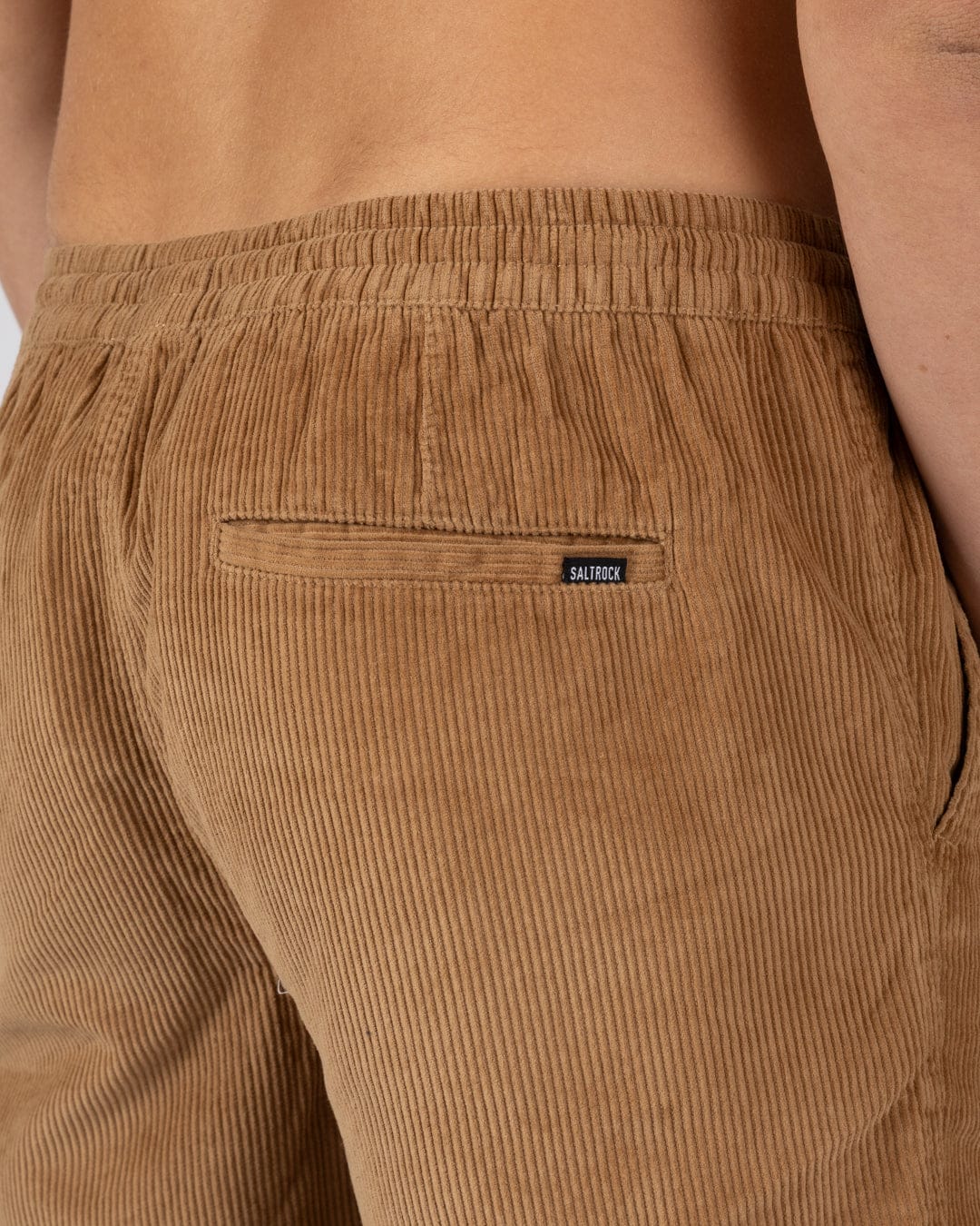 Meddon - Mens Corduroy Shorts - Brown