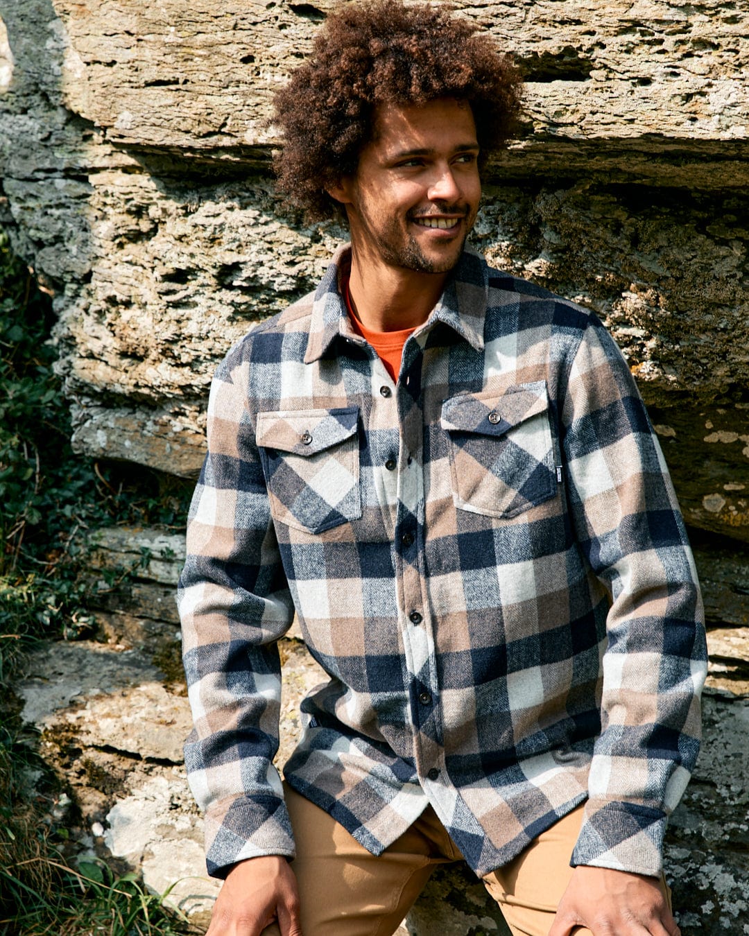 Mens plaid overshirt outlet