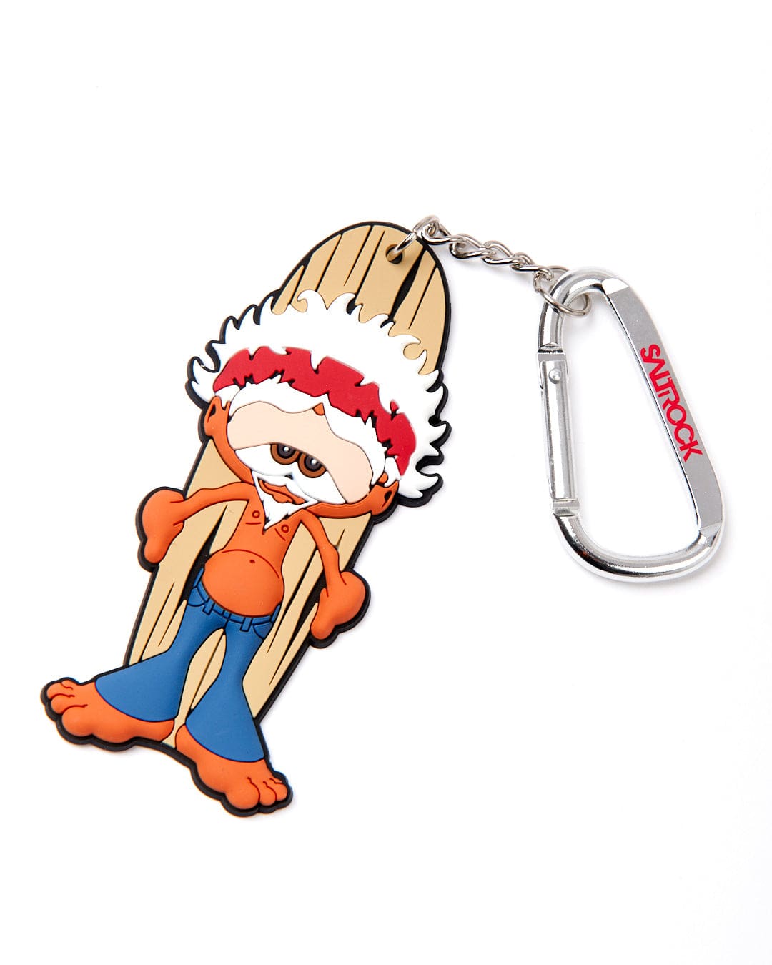 A cute Saltrock Woodstock Keyring featuring a cartoon character, perfect for adding a pop of fun to your keys.