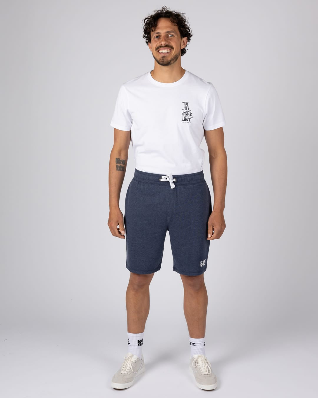 Essential Mens Short in Blue Marl
