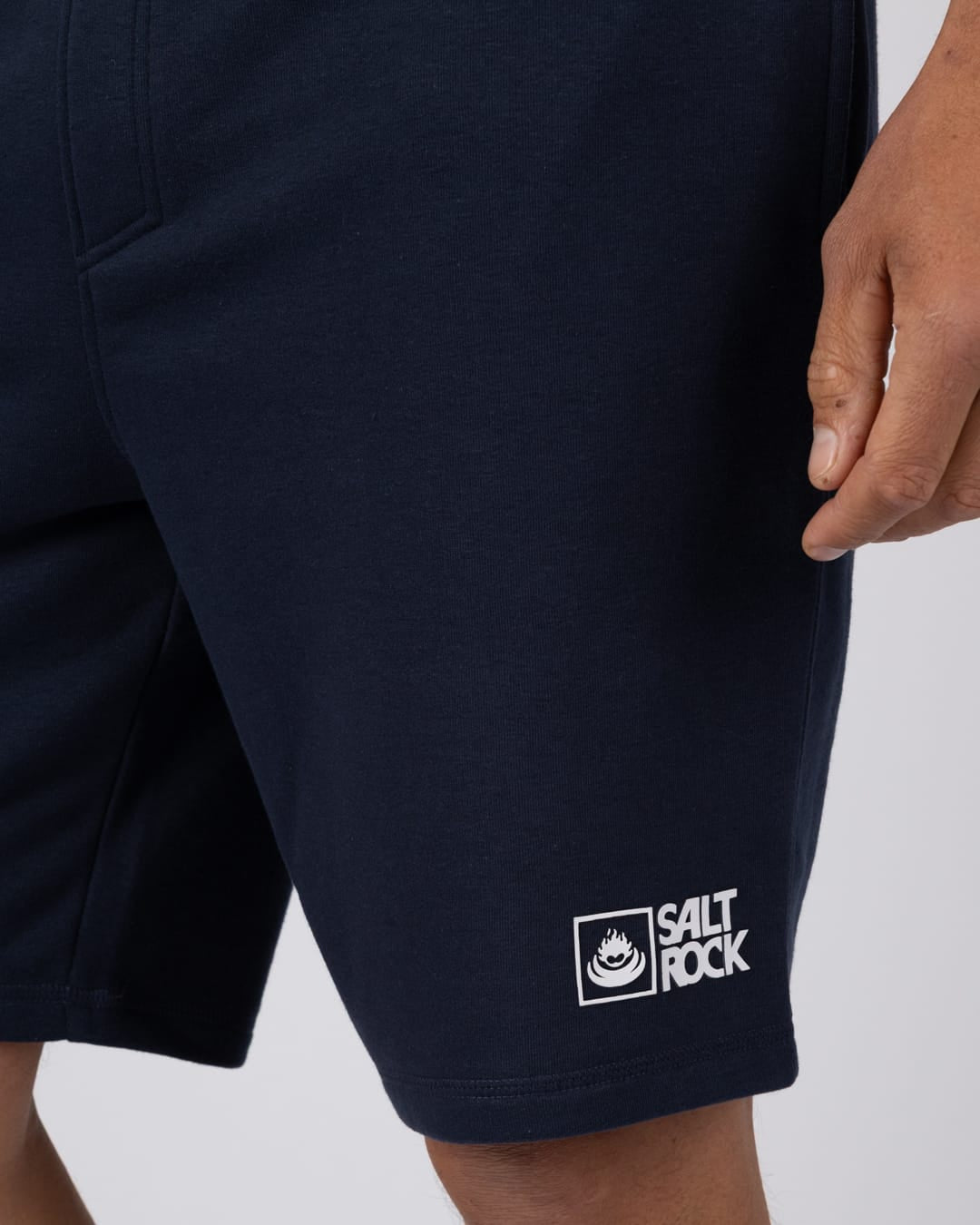 Essential Mens Sweat Shorts in Dark Blue
