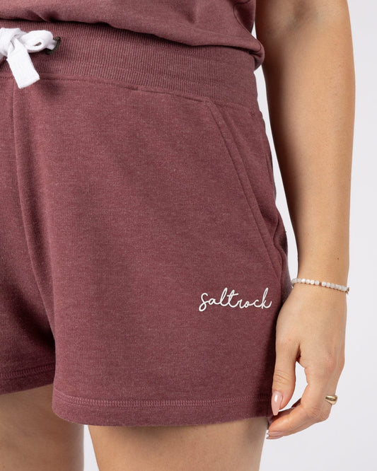 Velator - Womens Sweat Shorts - Dark Purple