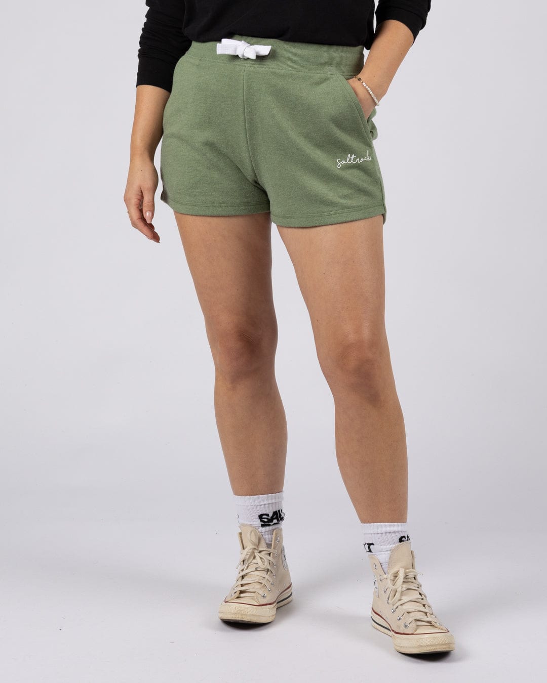 Velator - Womens Sweat Shorts - Green