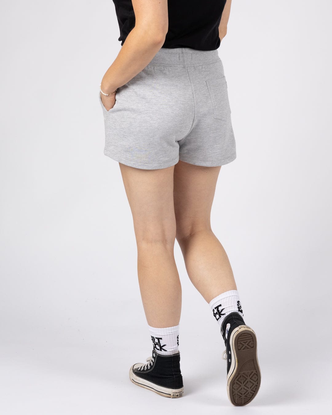 Velator - Womens Sweat Short - Grey