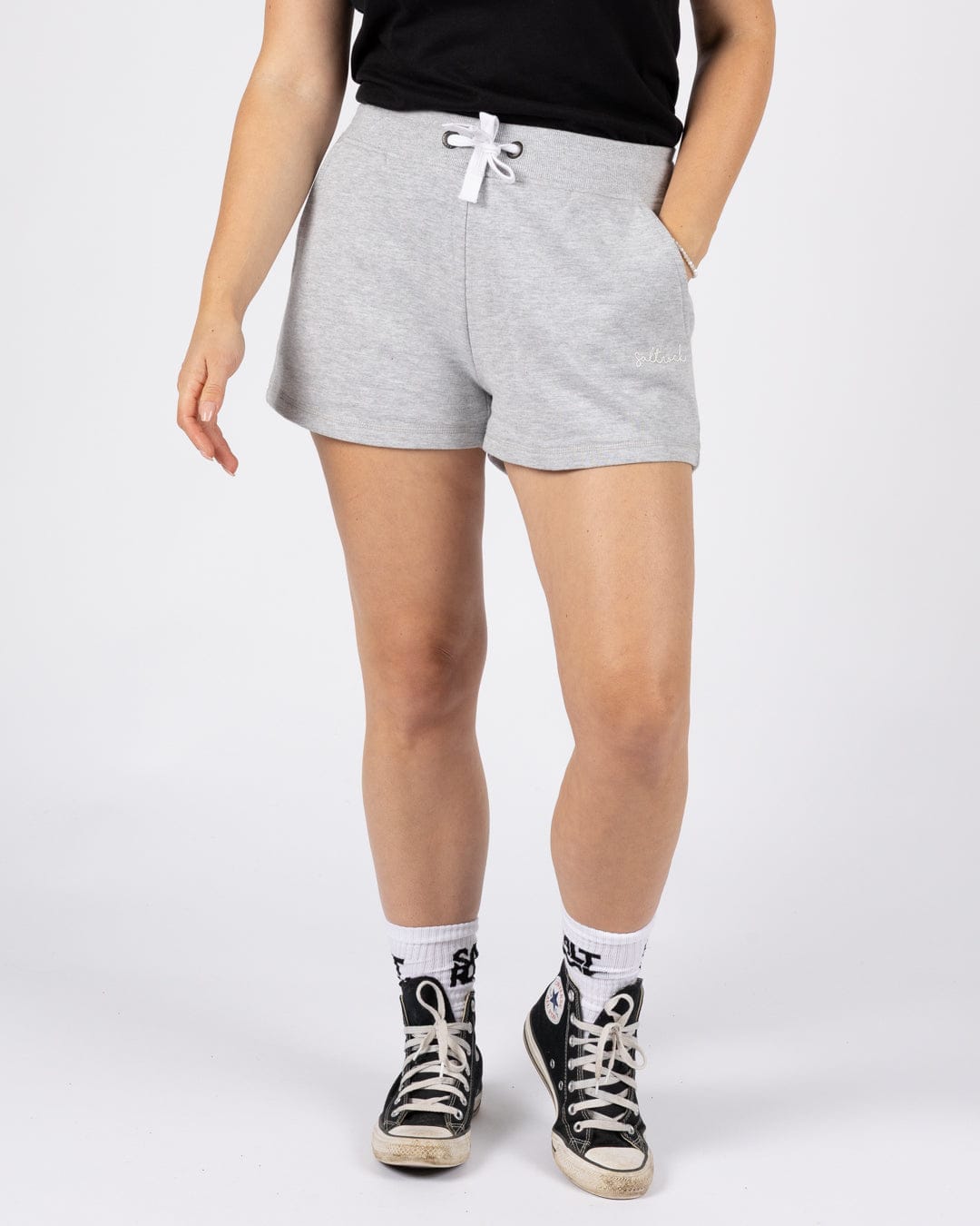 Velator - Womens Sweat Short - Grey