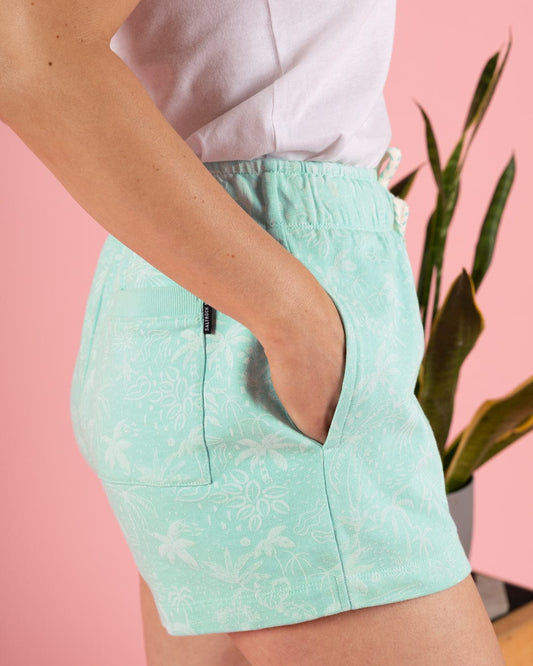 Acapulco - Womens Sweat Shorts - Turquoise