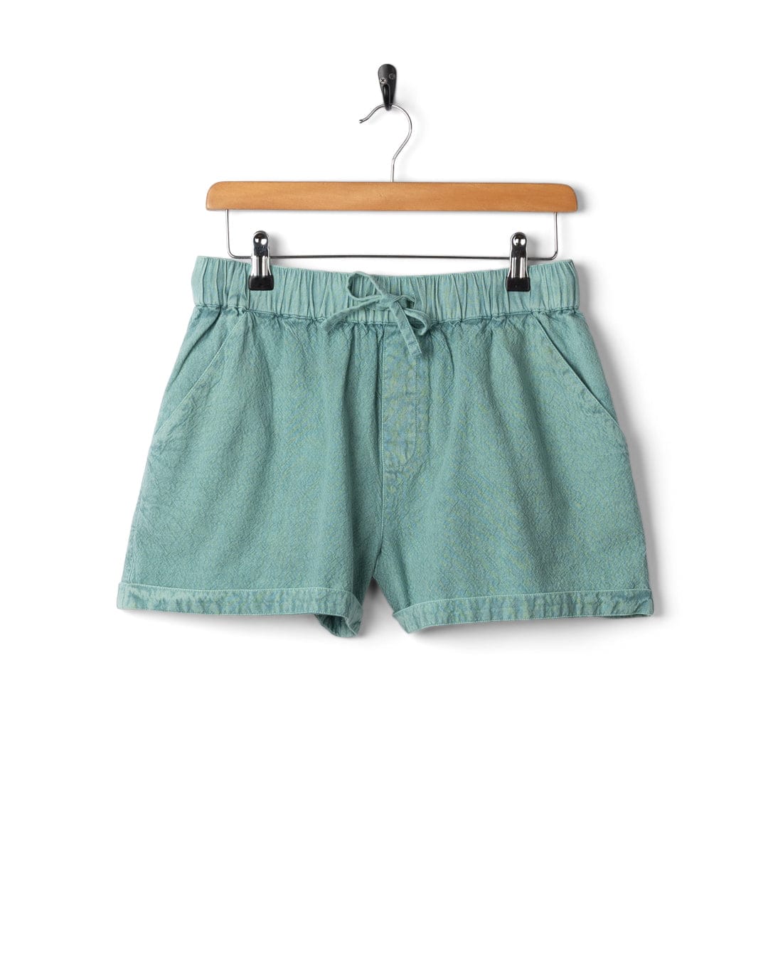 Opie Womens Woven Short in Blue