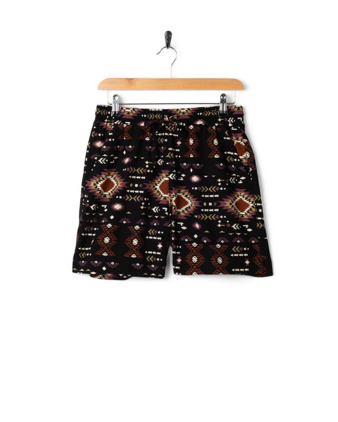 Sabina - Womens Woven Short - Dark Grey