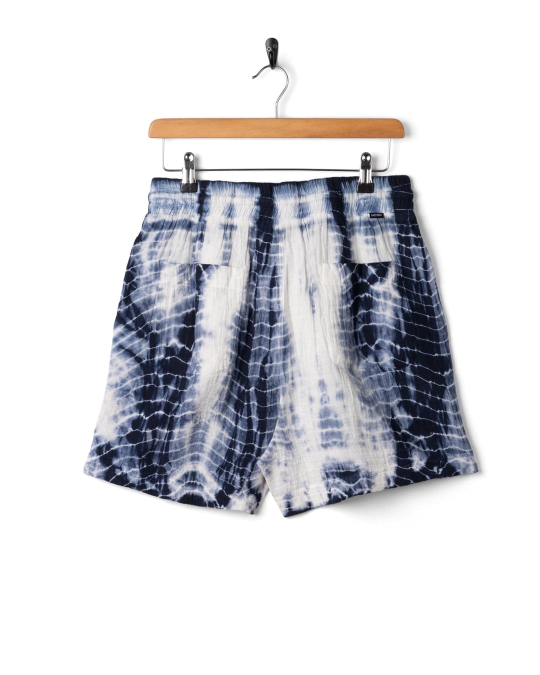 Melda  Womens Woven Short in Blue