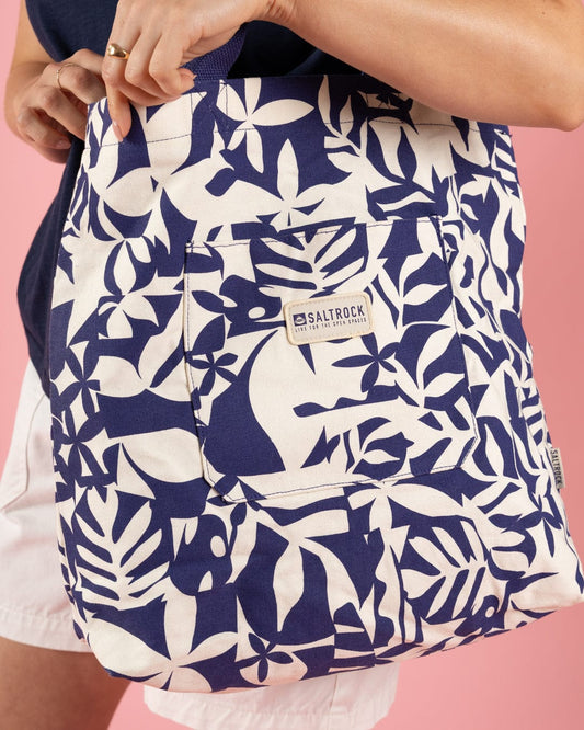 Laguna - Shopper - Blue/Cream