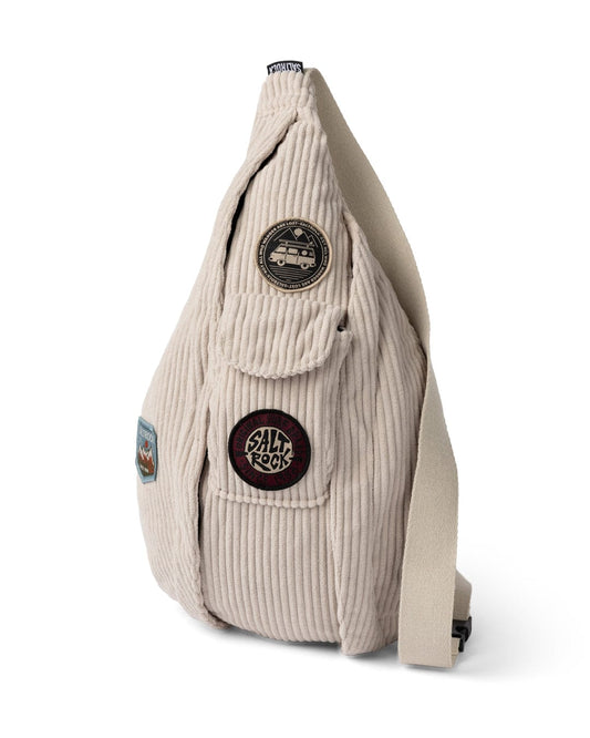 Pitch SR Roy - Corduroy Crossbody - Cream