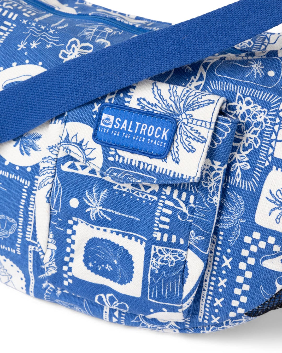 Island Tiles Bag in Bright Blue