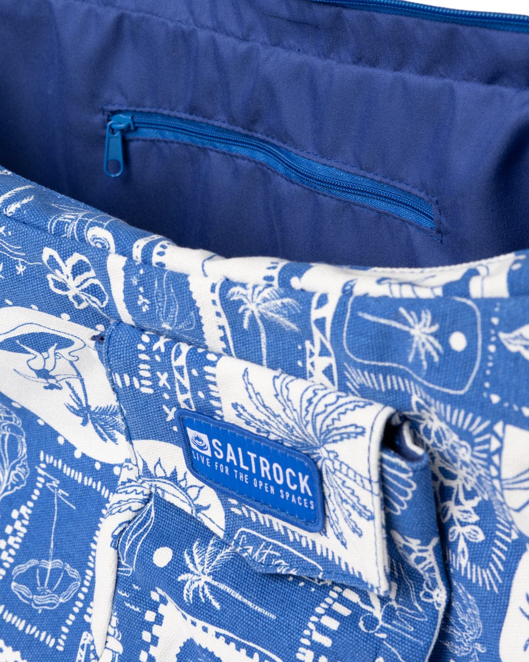 Island Tiles Bag in Bright Blue