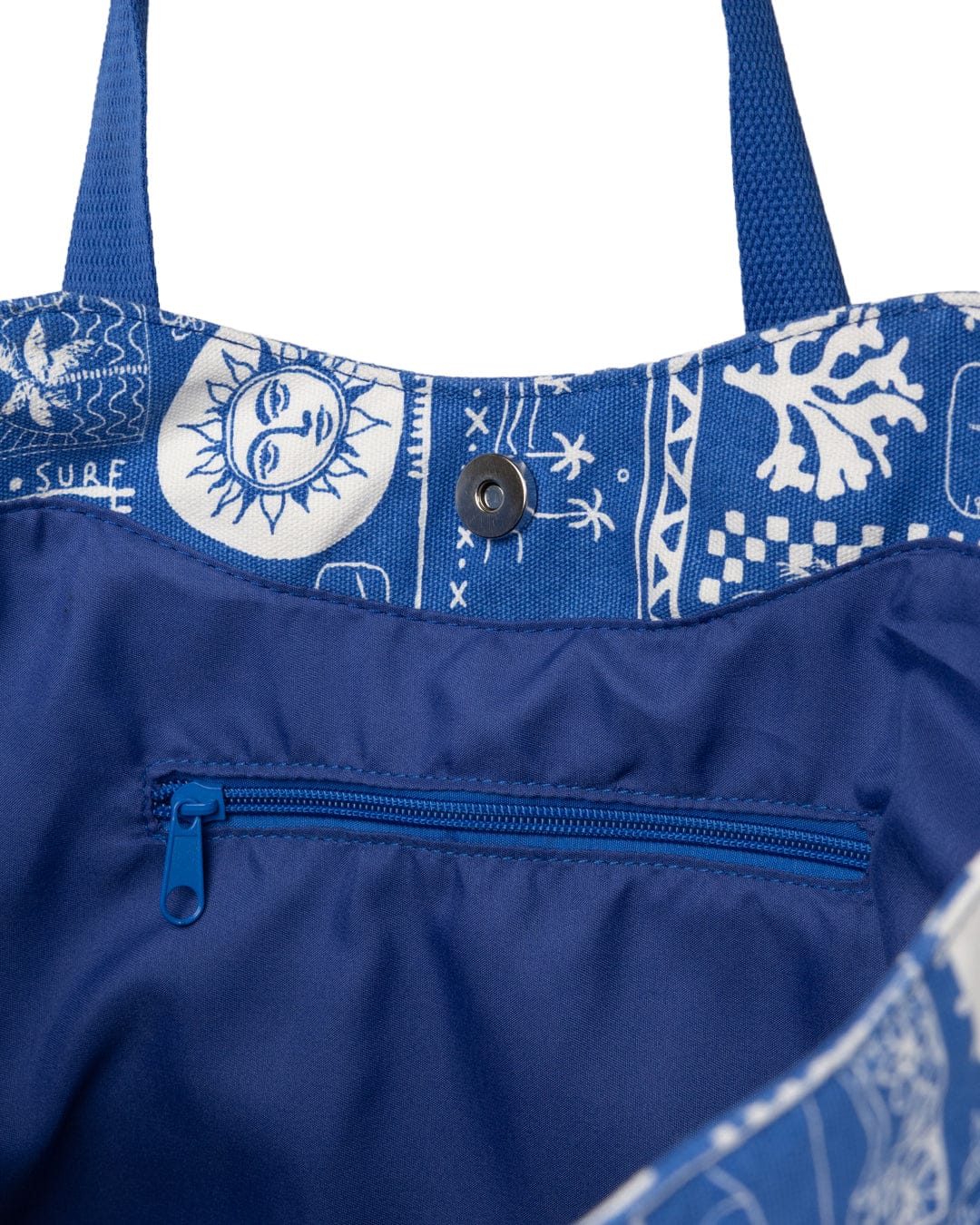 Island Tiles Bag in Bright Blue