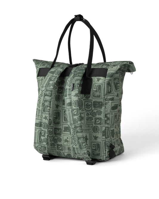 Heritage Tiles - Backpack - Green