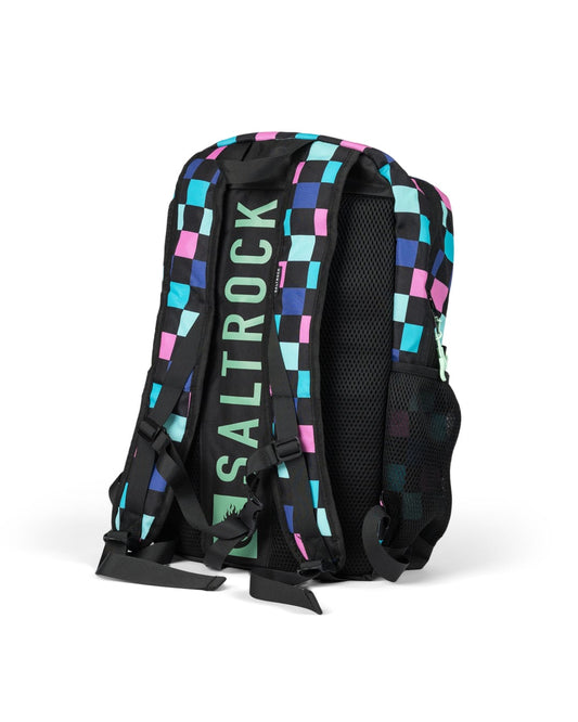 Skatecheck Backpack Rucksack In Black