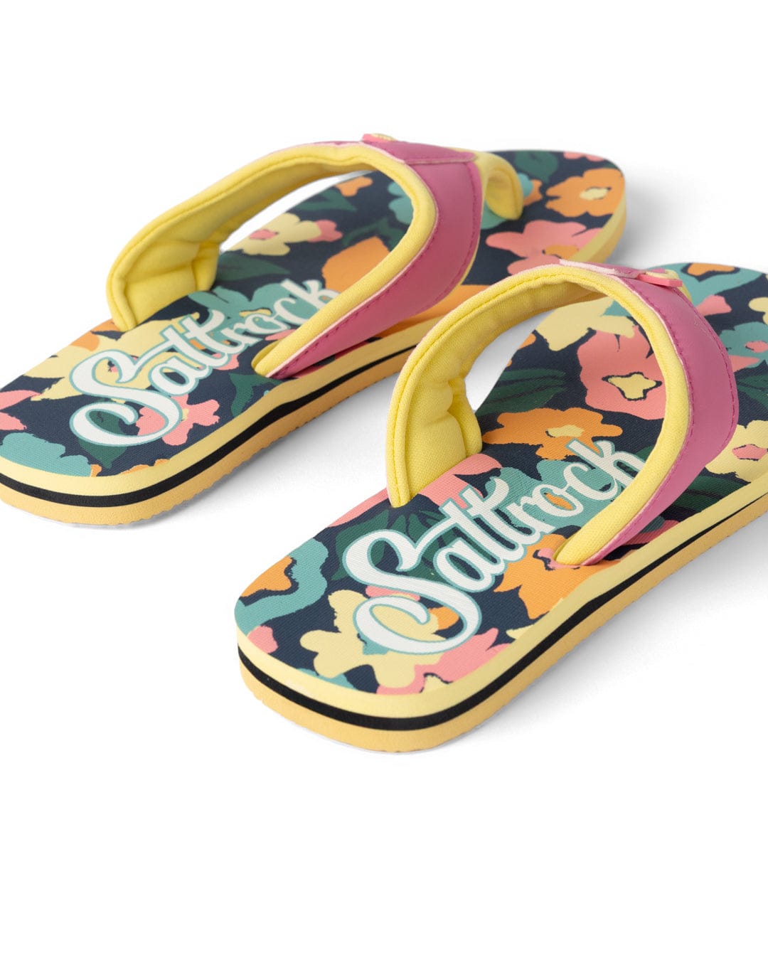 Holidaze Womens Flip Flops in Pink