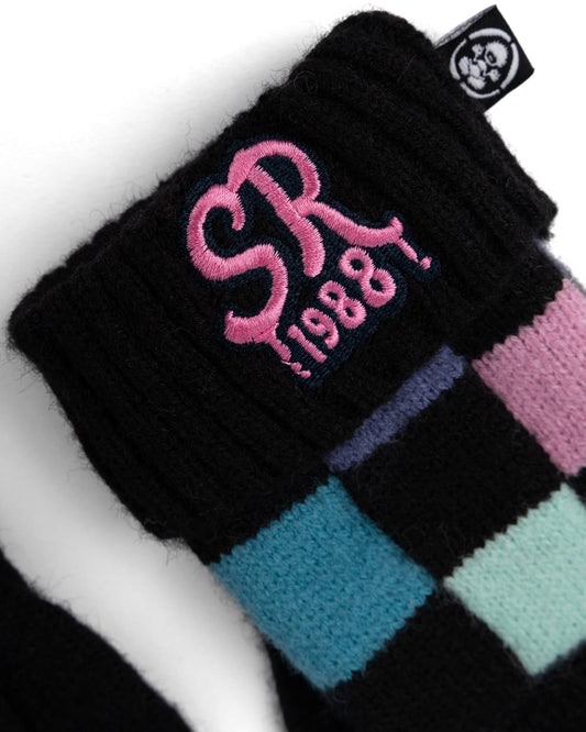 Skatecheck Kids Gloves in Black