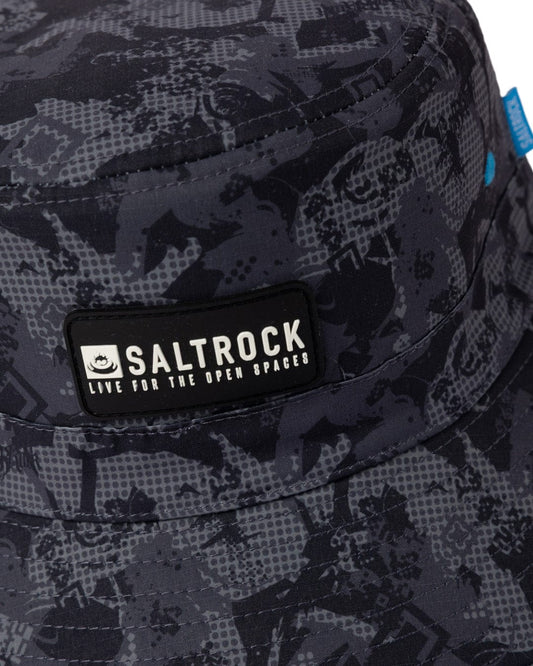All Digicamo - Water Resistant Bucket Hat - Black