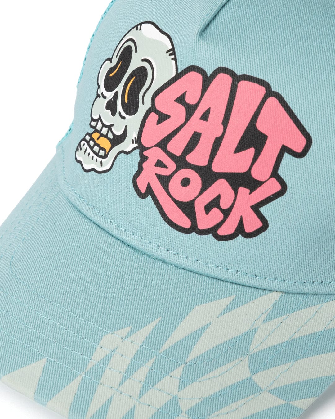 Lush Waves Kids Cap in Light Blue