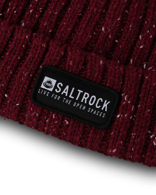 Heritage Beanie In Burgundy
