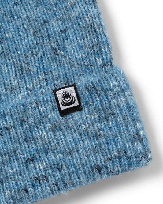 Brushed Maine Beanie in Bright Blue