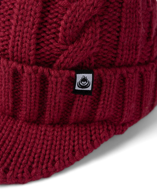 Boo - Water Resistant Peaked Beanie - Dark Pink