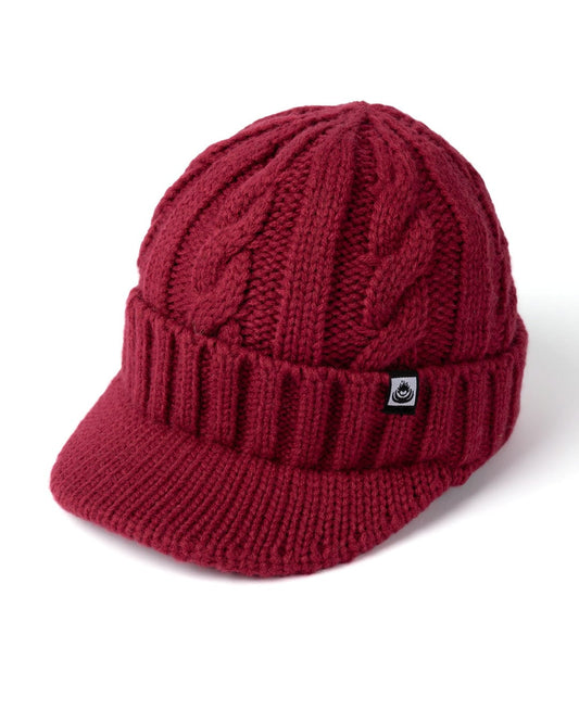 Boo - Water Resistant Peaked Beanie - Dark Pink