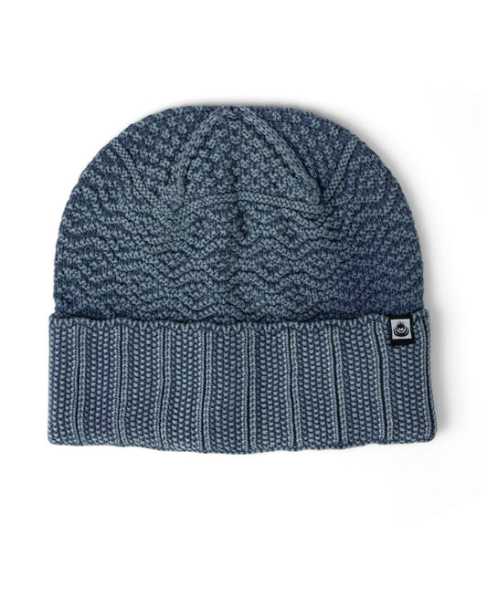 Colt - Acid Wash Beanie - Blue